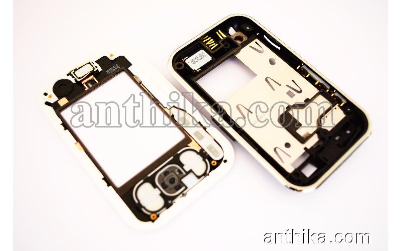 Nokia 6760 Slide Kapak Kasa Original Front Cover Middle Cover Black New