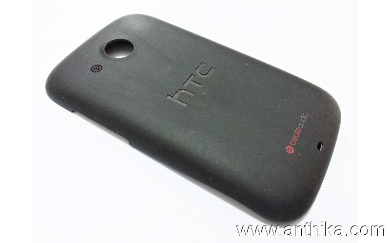 HTC Desire C Orjinal Arka Batarya Kapak Black Battery Cover - 2