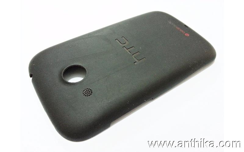HTC Desire C Orjinal Arka Batarya Kapak Black Battery Cover - 2