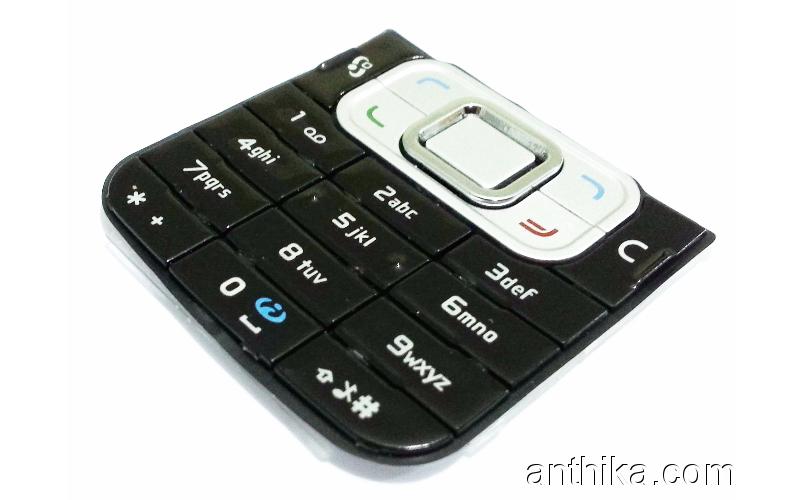 Nokia 6120 Classic Tuş High Quality Keypad Black New