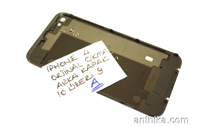 Apple Iphone 4 A1332 Kapak Original Battery Cover Black New Condition-1