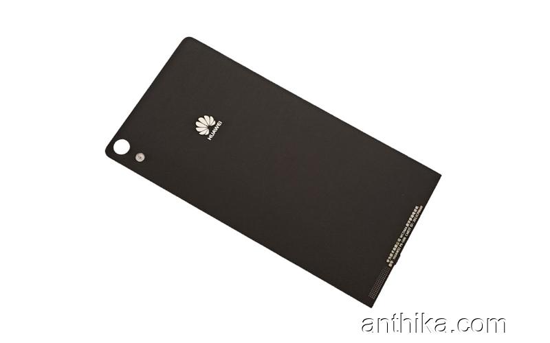 Huawei Ascend P6 P6-U06 Kapak Arka Kapak Batarya Kapağı Siyah