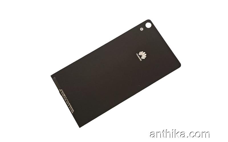 Huawei Ascend P6 P6-U06 Kapak Arka Kapak Batarya Kapağı Siyah