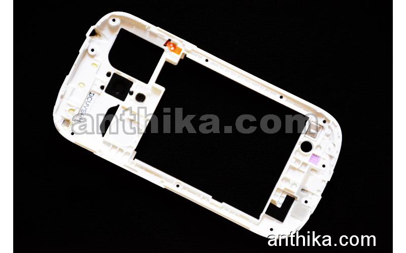 Samsung Galaxy S lll Mini i8190 Kasa Original Middle Cover White Used