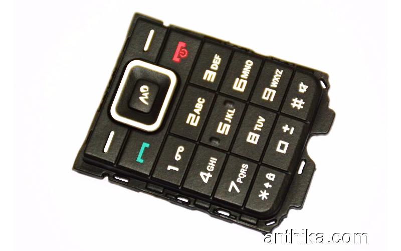 Samsung E1070 E1075 Tuş Orjinal Kalitesinde Keypad Black New