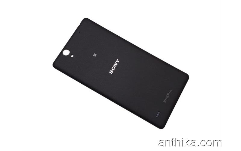 Sony Xperia C4 Kapak Pil Kapağı Arka Kapak Siyah