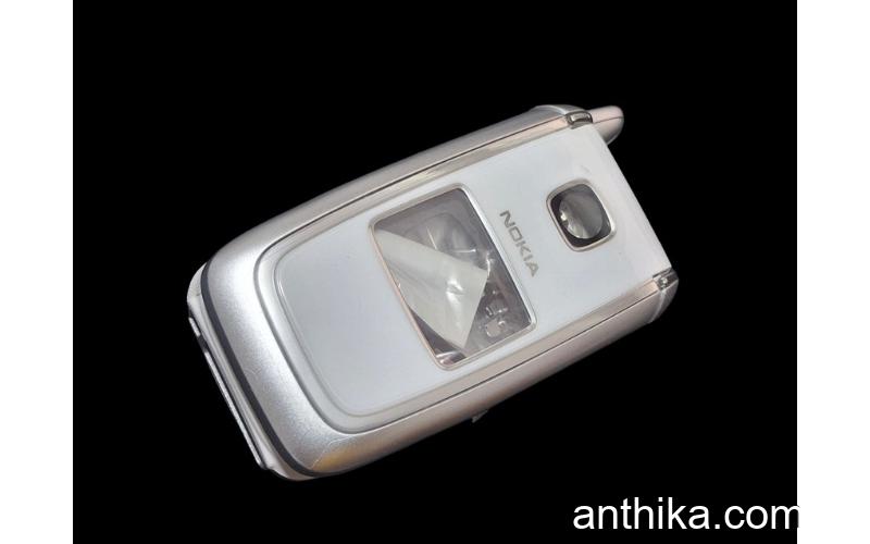 Nokia 6101 6103 Kapak Kasa Tuş High Quality Full Housing Silver White