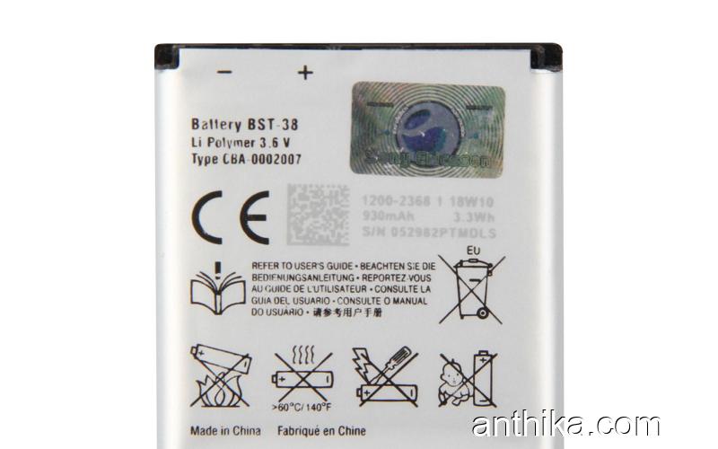 Sony Ericsson Bst-38 Batarya Pil Original Battery New