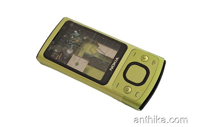 Nokia 6700 Slide Kapak Kasa Tuş Yeşil