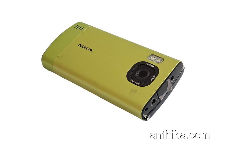 Nokia 6700 Slide Kapak Kasa Tuş Yeşil