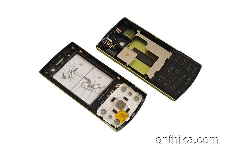 Nokia 6700 Slide Kapak Kasa Tuş Yeşil