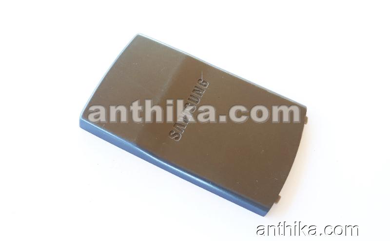 Samsung G800 Kapak Original Battery Cover Gray Used