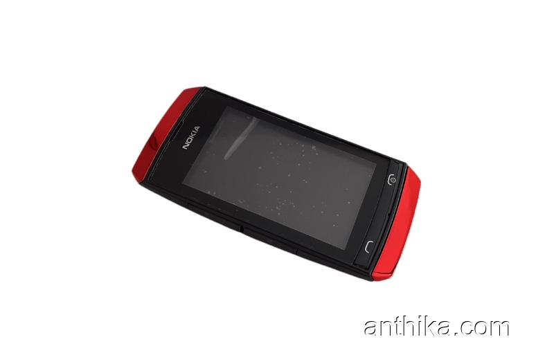 Nokia Asha 305 Asha 306 Kapak Kasa High Quality Housing Red New