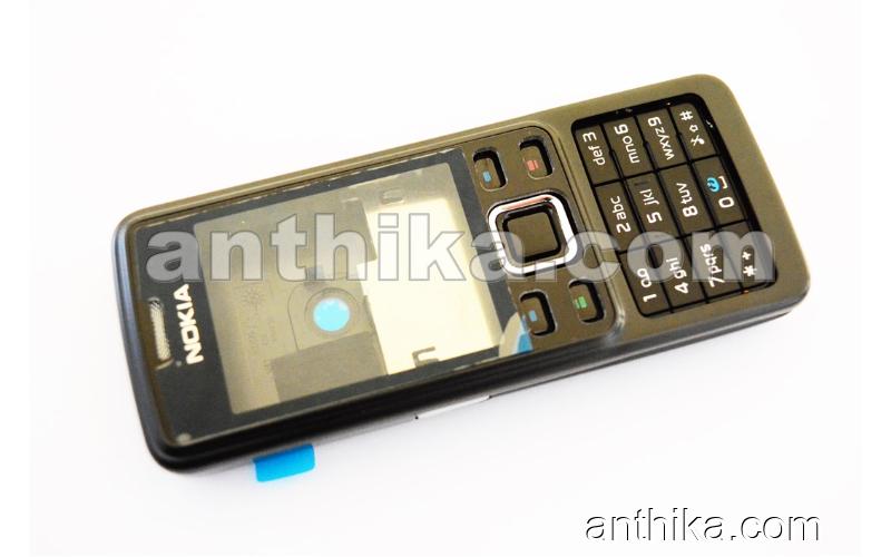 Nokia 6300 Kapak Kasa Tuş High Quality Full Housing Black New