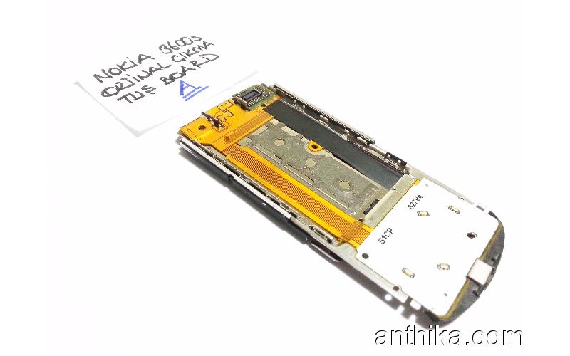 Nokia 3600 Slide Tuş Board Kızak Orjinal UI Keypad Board Slide Assy Used