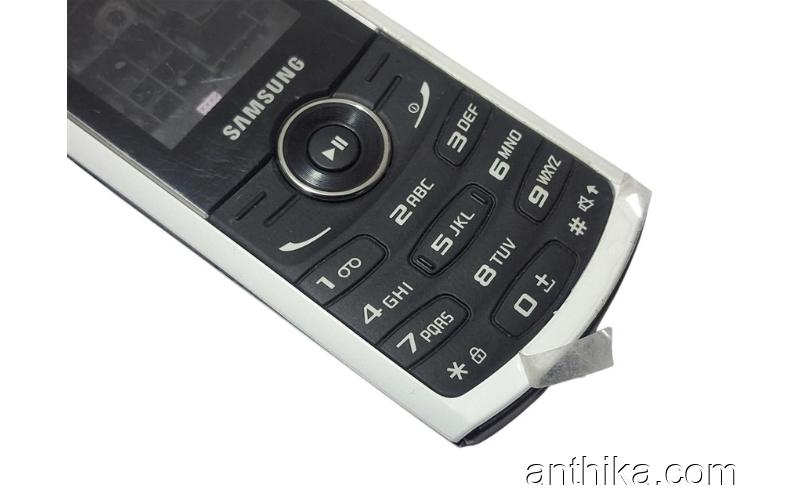 Samsung E2120 E2121 Kapak Kasa Tuş Original Full Housing White New