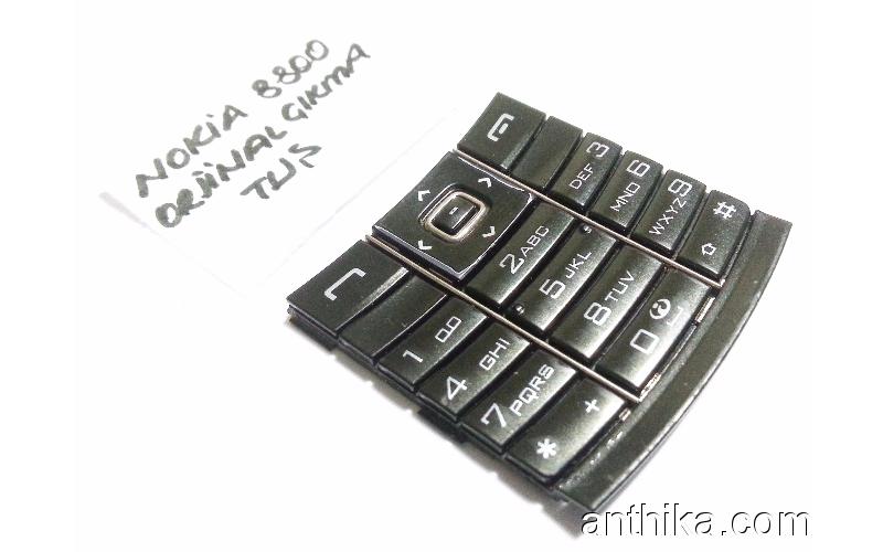 Nokia 8800 Tuş Orjinal Keypad Used