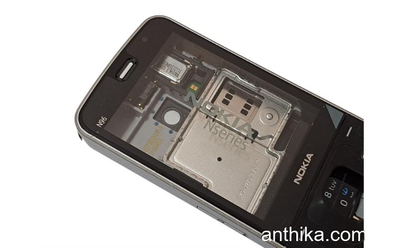 Nokia N96 Kapak Kasa Tuş Soket Buzzer Original Full Housing Black New