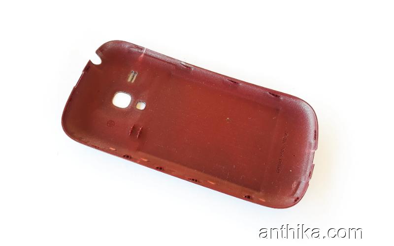 Samsung Galaxy S3 Mini i8190 Kapak Original Battery Cover Rose Used