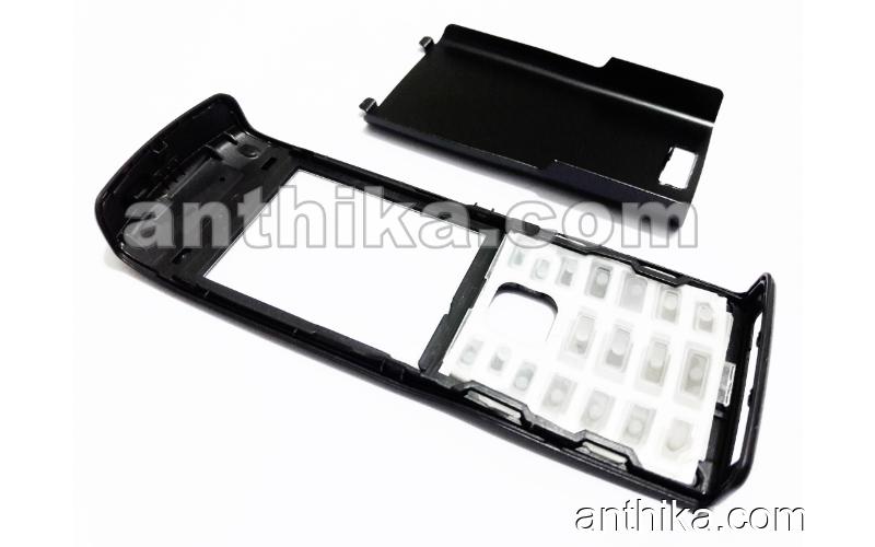 Nokia E50 Kapak Tuş High Quality Xpress on Cover Black New