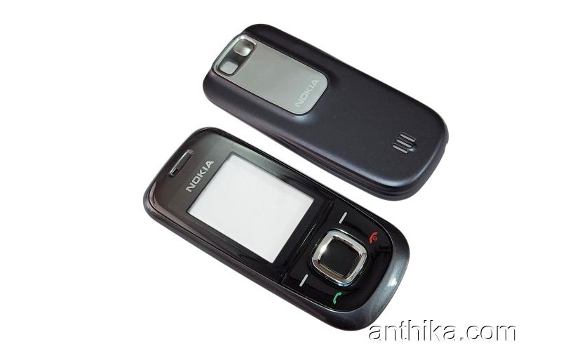 Nokia 2680 Slide Kapak Tuş Original Xpress On Cover Black New