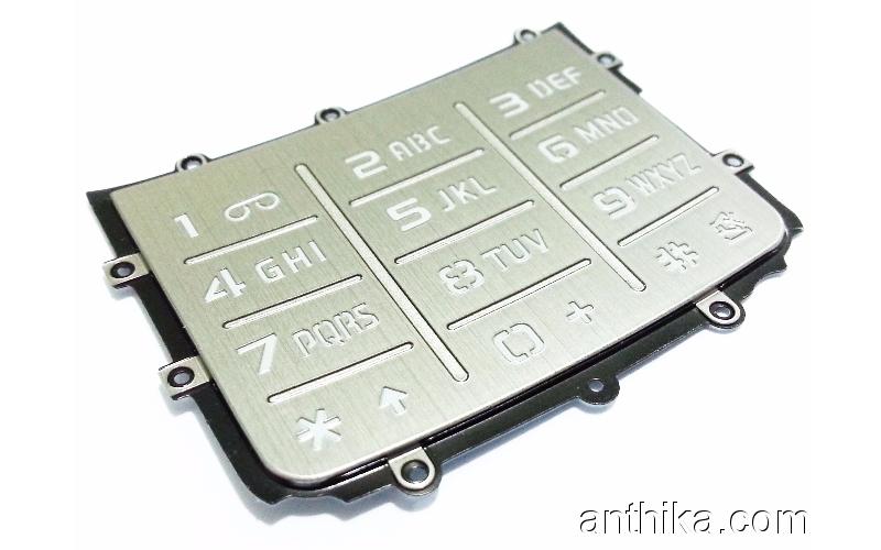 Samsung G800 Tuş Orjinal Keypad Silver