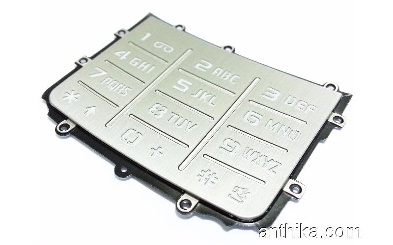 Samsung G800 Tuş Orjinal Keypad Silver