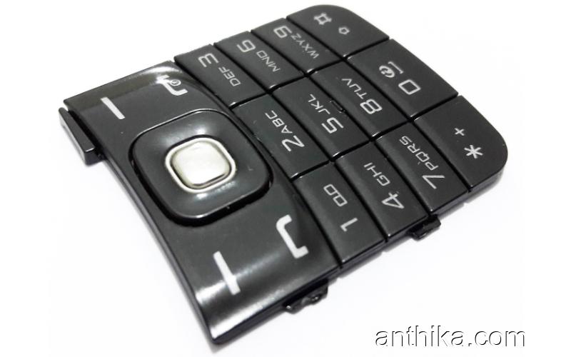 Nokia 8600 Luna Tuş Orjinal Keypad Black Used