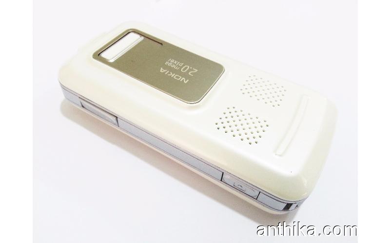 Nokia 6110 Navigator Kapak Tuş Kasa A++Kalite Full Housing White