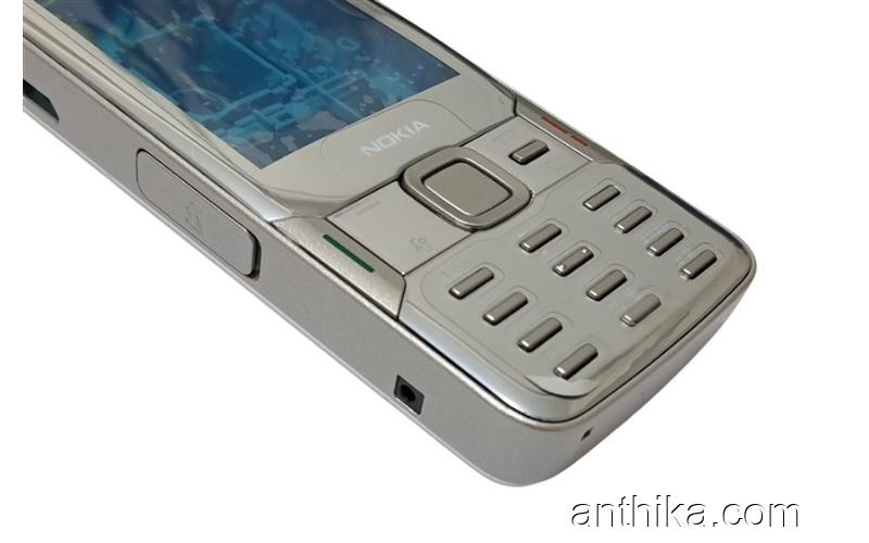Nokia N82 Kapak Kasa Tuş Board Original Full Housing Silver New