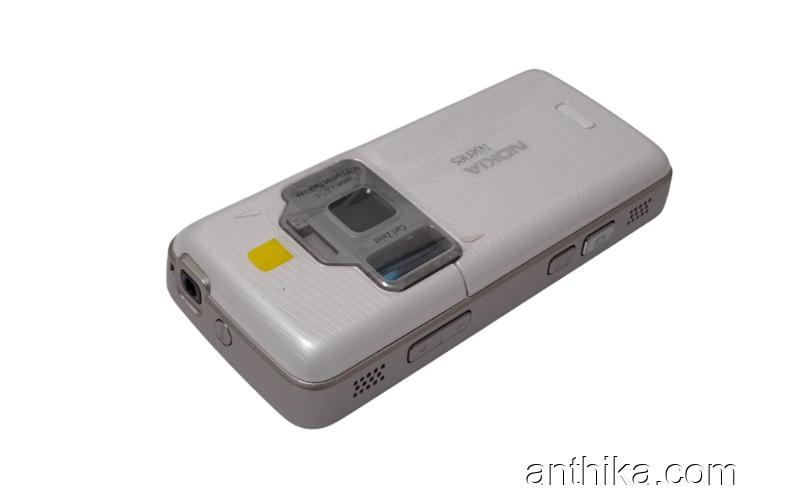 Nokia N82 Kapak Kasa Tuş Board Original Full Housing Silver New
