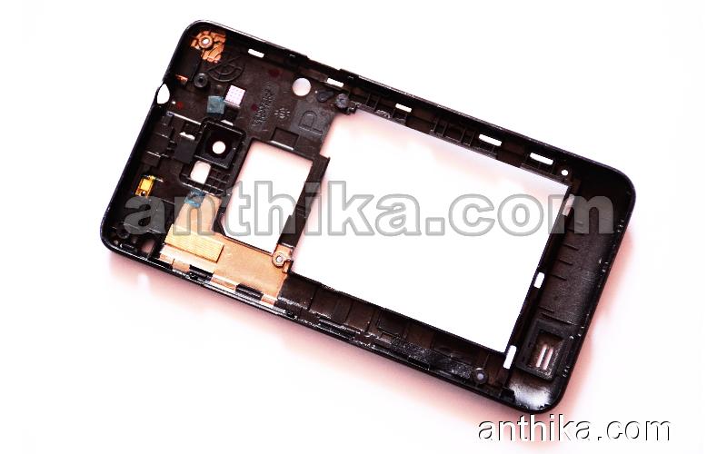 Samsung Galaxy S2 i9100 Kasa Original Middle Cover Black GH98-19594A