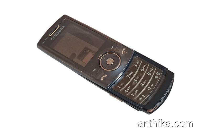 Samsung U600 Kapak Kasa Tuş Full Housing Navy Blue New
