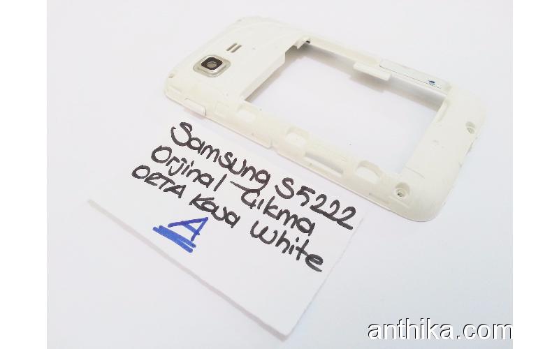 Samsung S5222 Orta Kasa Orjinal Middle White Used