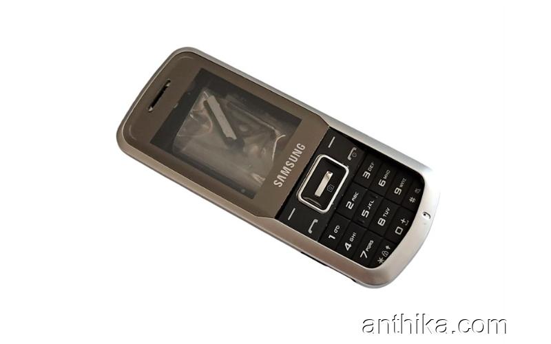 Samsung S3110 Kapak Kasa Tuş High Quality Full Housing Silver New