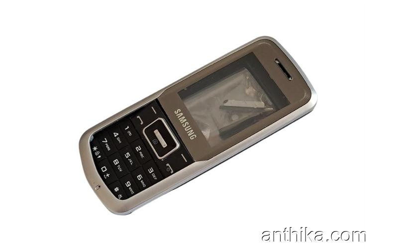 Samsung S3110 Kapak Kasa Tuş High Quality Full Housing Silver New