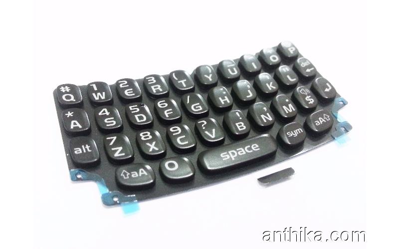 Blackberry 9360 9370 Curve Tuş KVK Depodan Keypad Black ASY-32042