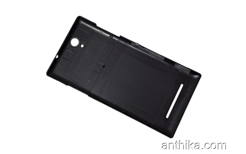 Sony Xperia C3 Kapak Sony Xperia D2533 Kapak Arka Kapak Siyah