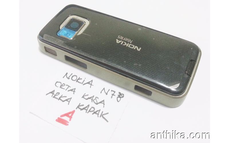 Nokia N78 Kapak Kasa Orjinal Middle Frame Battery Cover New