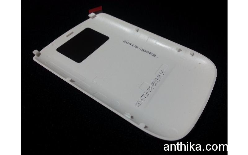 Blackberry 9320 Curve Kapak KVK Depodan Orjinal Battery Cover White