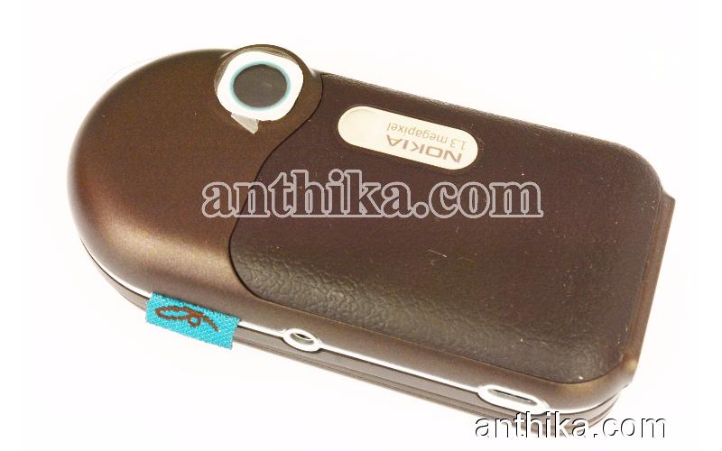 Nokia 7370 Kapak Kasa Tuş Orjinal Kalitesinde Full Housing Brown