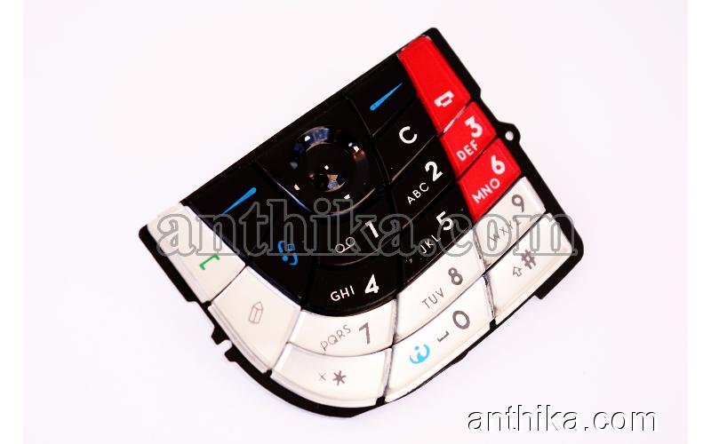 Nokia 7610 Tuş Orjinal Kalitesinde Keypad Black Red New