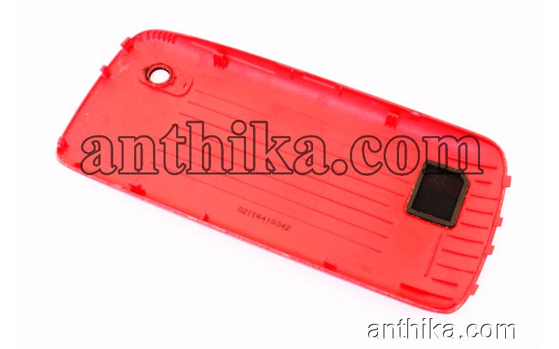 Nokia Asha 300 Kapak Speaker Original Front Cover Red Used 0259291