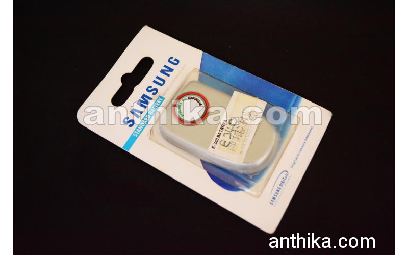 Samsung E340 Batarya Pil Original Battery New