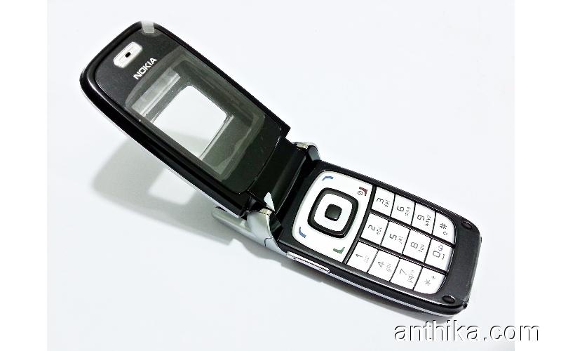 Nokia 6101 Orjinal Kapak Kasa Full Housing Black