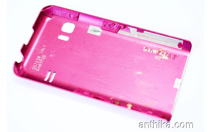 Samsung S7230 Kapak Orjinal Battery Cover Pink Used