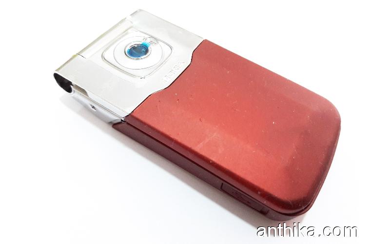 Nokia 7510 Supernova Kasa Kapak Orjinal Kalitesinde Housing Red