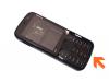 Nokia N79 Kapak Kasa Tuş Full Set Siyah Deforme