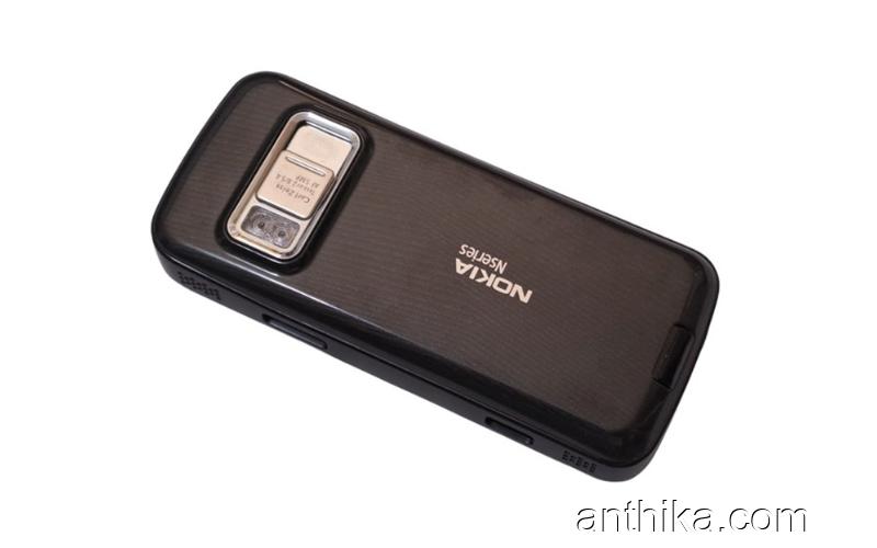 Nokia N79 Kapak Kasa Tuş Full Set Siyah Deforme