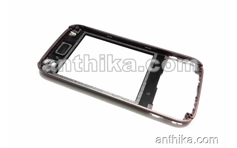 Nokia N85 Kapak Original Front Cover Black Used